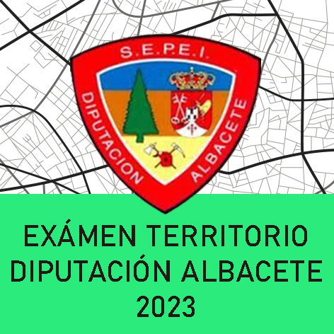 Exámen Territorio Diputación de Albacete 2023