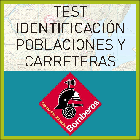 Test Identificación Poblaciones y Carreteras de Alicante