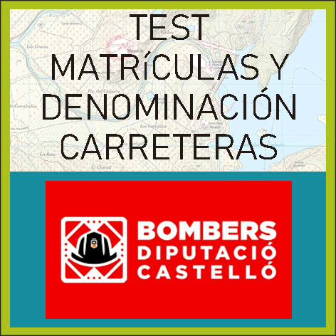 Test Matrículas y Demonimaciones Carreteras de Castellón