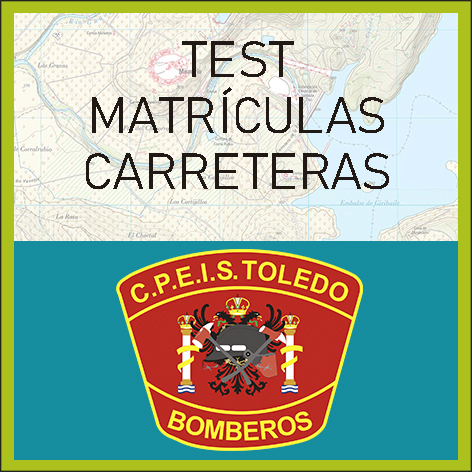 Test Matrículas Carreteras Consorcio Bomberos Toledo