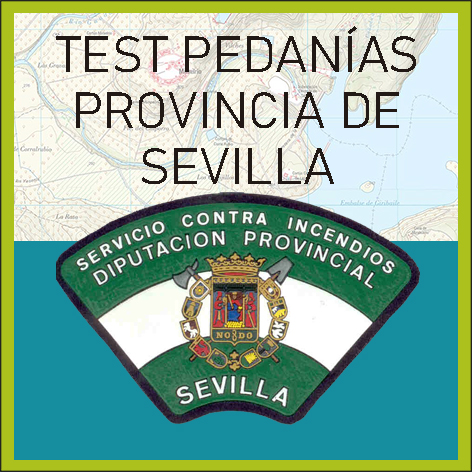 Test Pedanías Bomberos Diputación de Sevilla