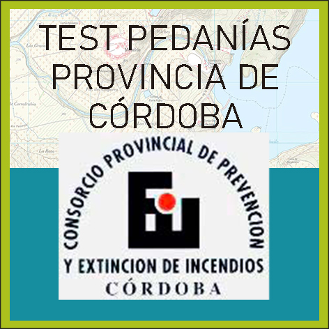 Test Pedanías Consorcio Bomberos Córdoba