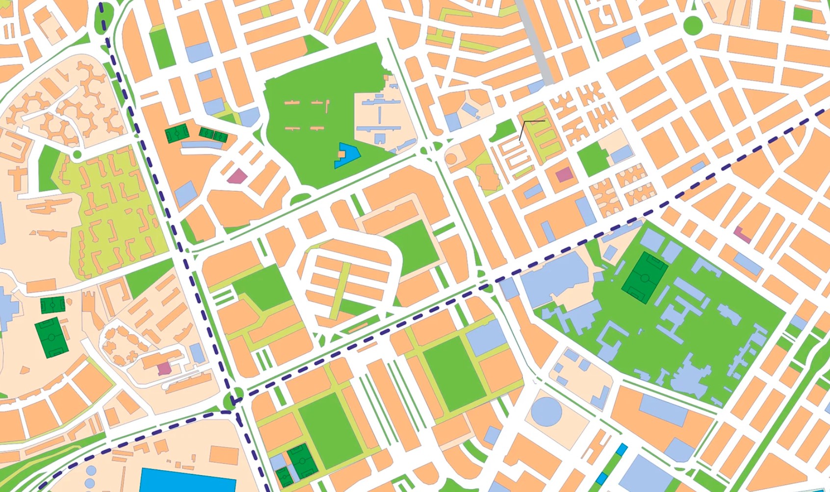 Imagen Digital Callejero de Zaragoza (Malla Mudo)