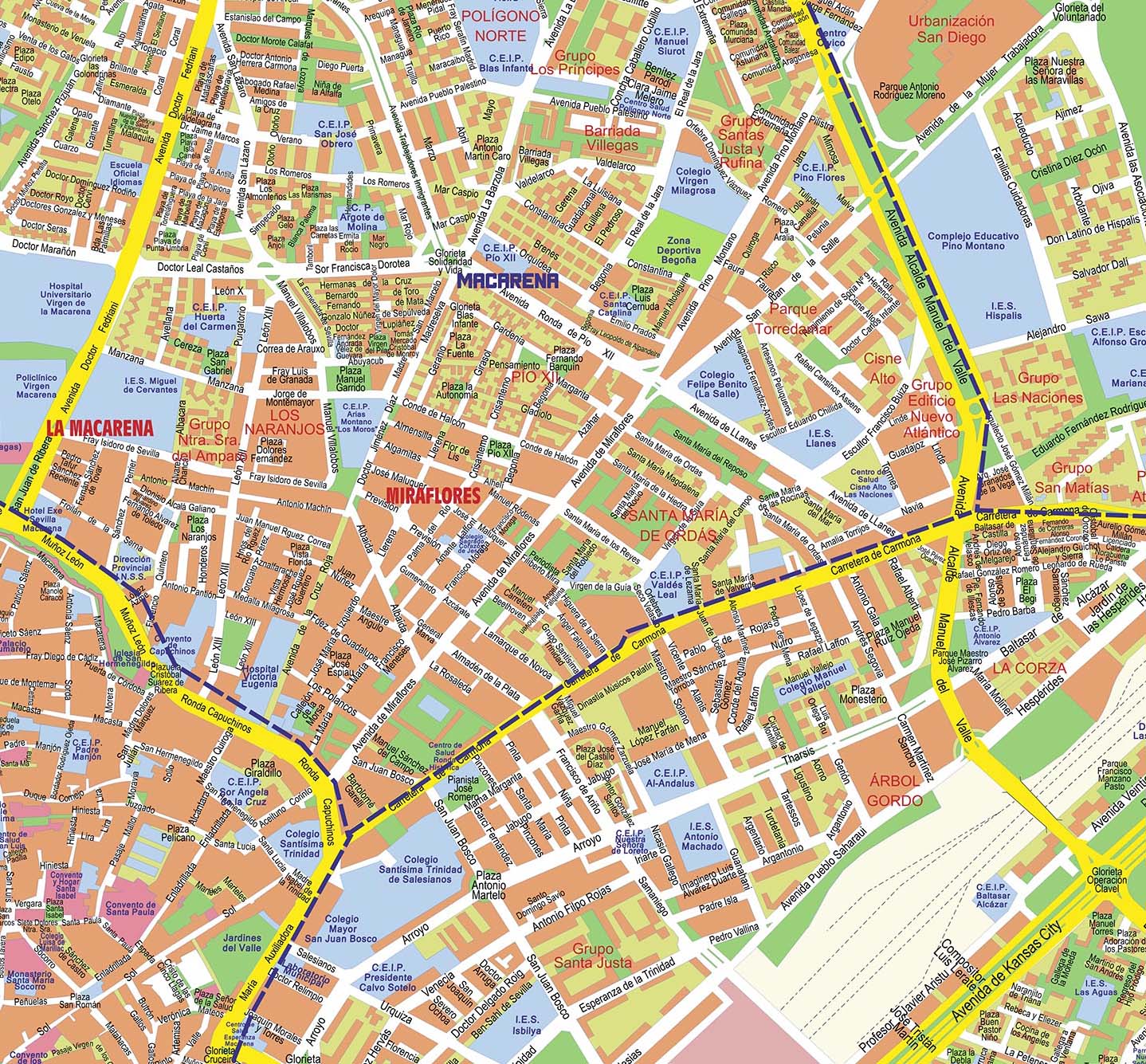 Imagen Digital Callejero Sevilla