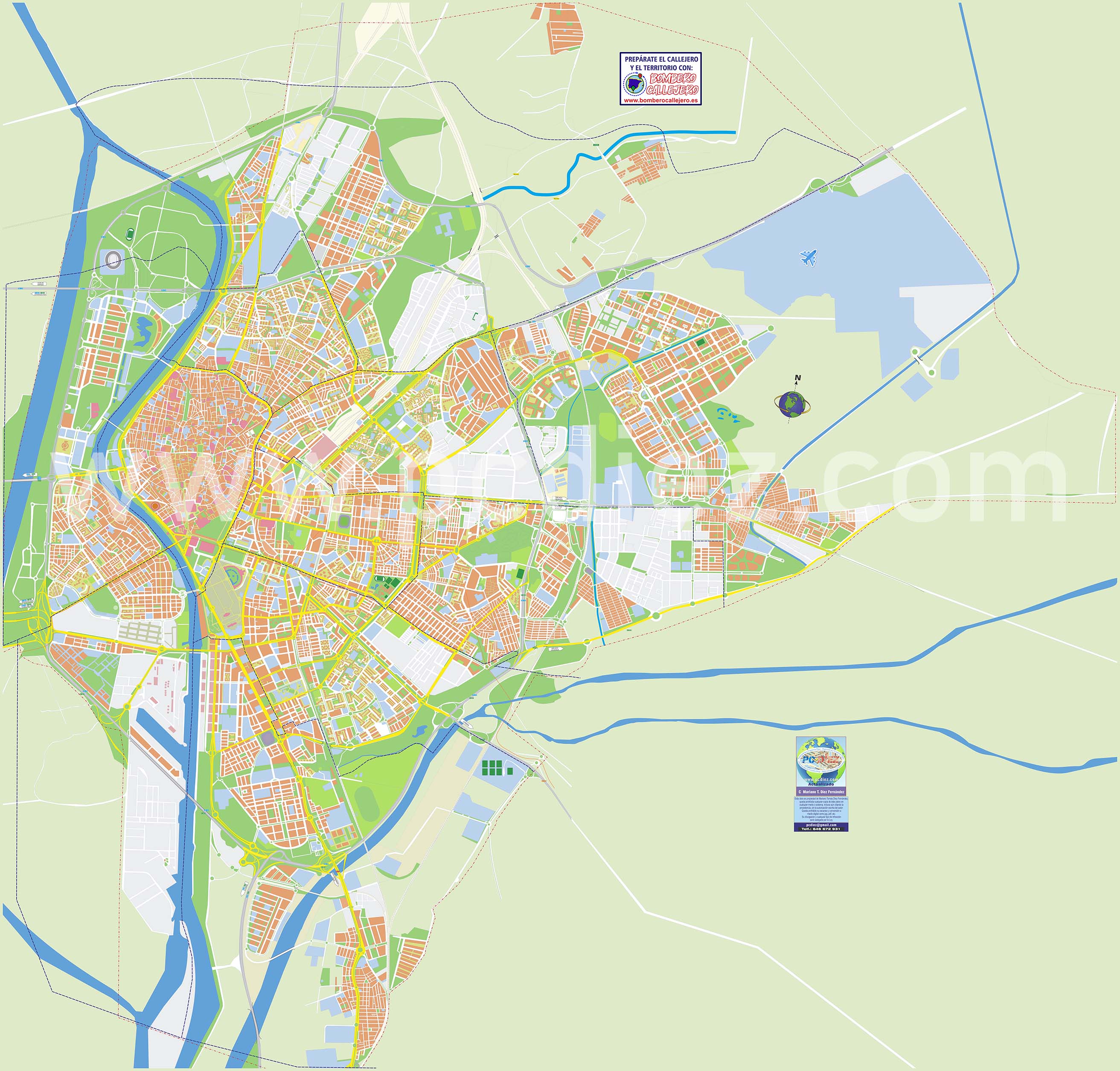 Imagen Digital Callejero Sevilla Mudo