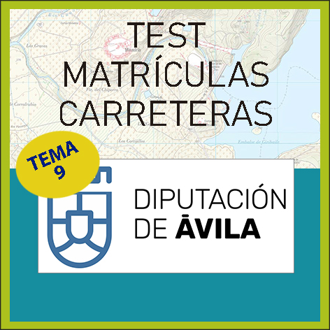 Test Matrículas Carreteras Provincia Ávila