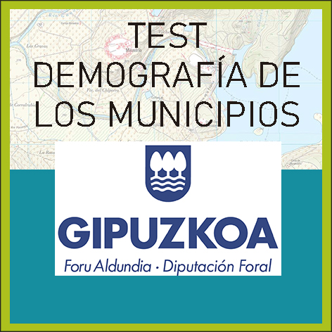 Test Demografía Muncipios de Gipúzkoa