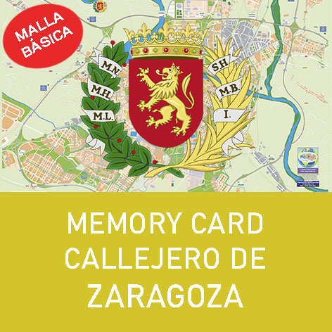 Memroy Card Callejero de Zaragoza (Malla)