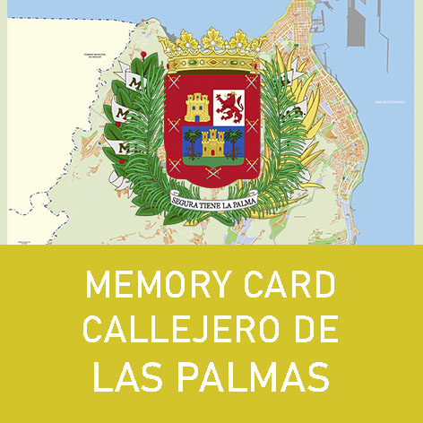 Memory Card Callejero de Las Palmas de Gran Canaria