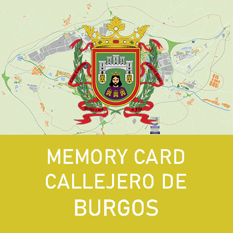 Memory Card Callejero de Burgos