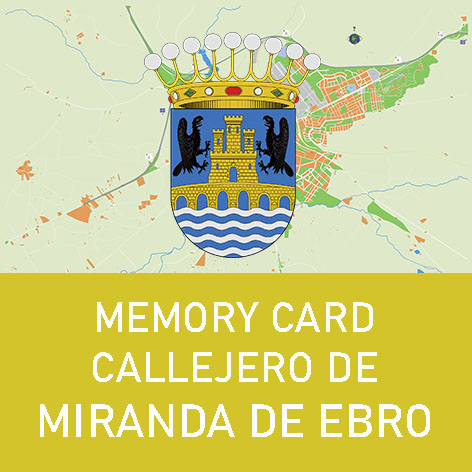 Memory Card Callejero de Miranda de Ebro