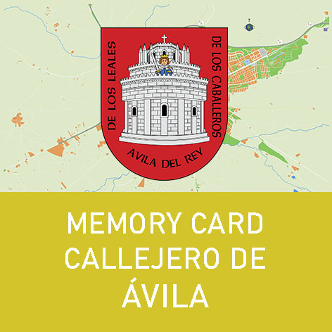 Memory card Callejero de Ávila
