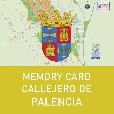 Memory Card Callejero de Palencia