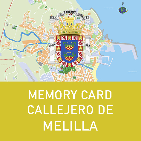 Memory Card Callejero de Melilla