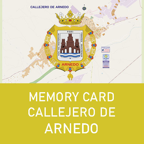 Memeory Card Callejero de Arnedo