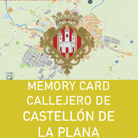 Memory Card Callejero de Castellón de la Plana
