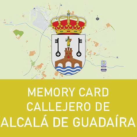 Memory Card Callejero de Alcalá de Guadaíra