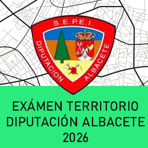 Exámen Territorio Diputación Albacete 2026