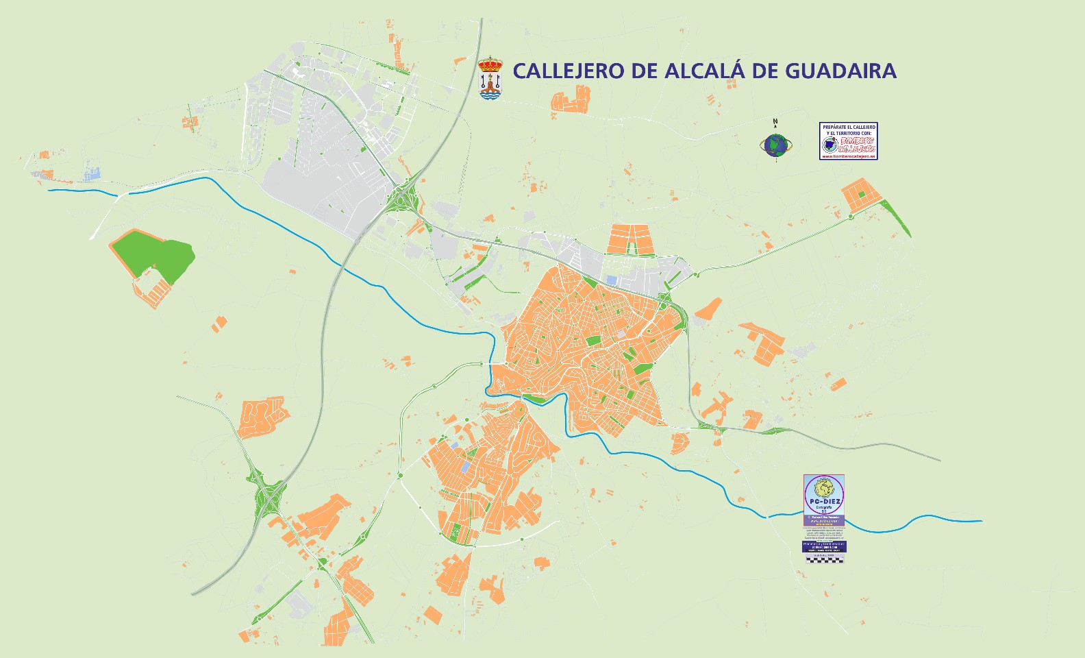 Imagen Digital Callejero Alcalá de Guadaira