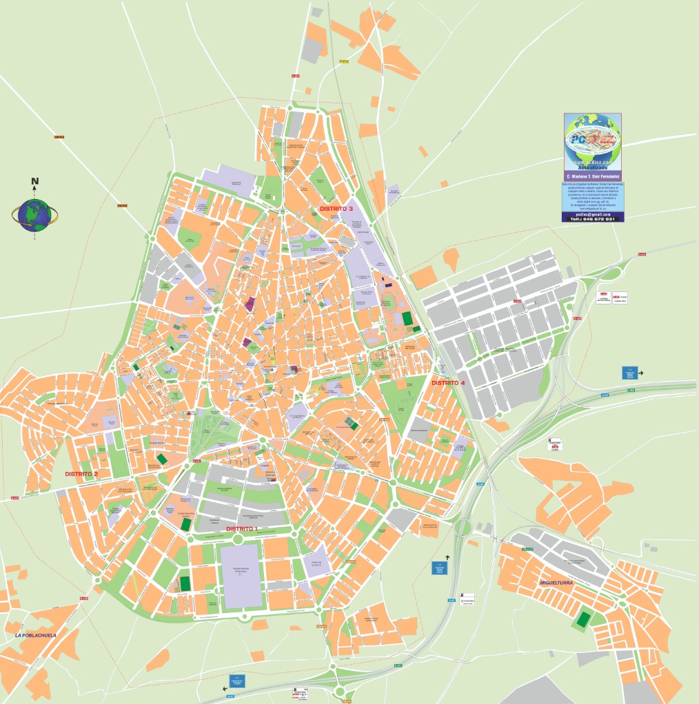 Imagen Digotal Callejero Ciudad Real