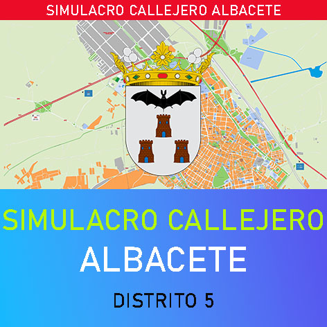 Simulacro Callejero Albacete Distrito 5