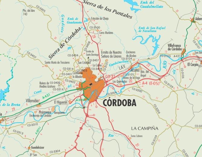 Imagen Digital Carreteras Córdoba